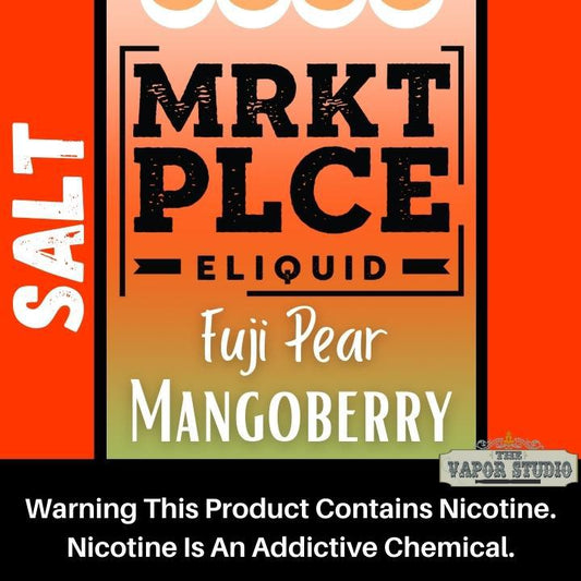 MRKT PLCE (Market Place) - Fuji Pear Mangoberry - 30ml Salt Nicotine