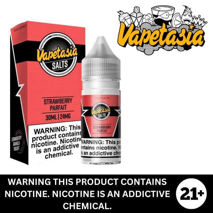 Strawberry Parfait by Vapetasia Salt Nicotine E-Liquid 30ml