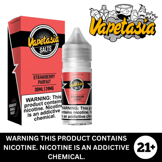 Strawberry Parfait by Vapetasia Salt Nicotine E-Liquid 30ml