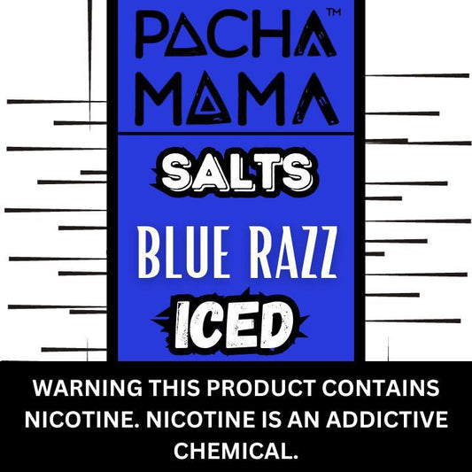Pacha Mama Blue Razz Ice Premium Salt Nicotine 30ML