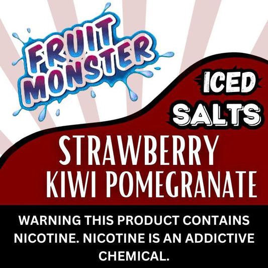 Frozen Fruit Monster ICE Strawberry Kiwi Pomegranate Salt Nicotine 30ML
