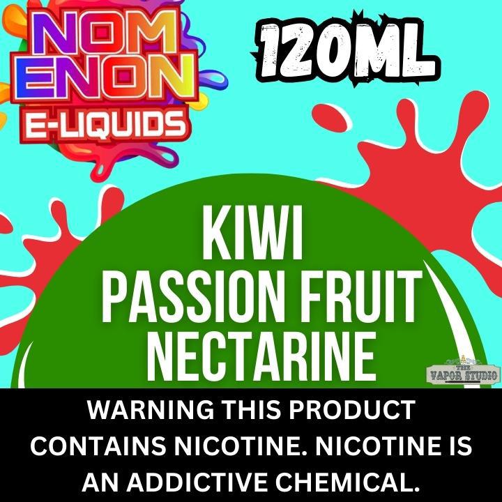 Noms X2 Kiwi Passion Fruit Nectarine Premium E-Liquid 120ML