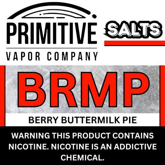 Primitive Berry Milk Pie (BRMP) Premium Salt Nicotine 30ML