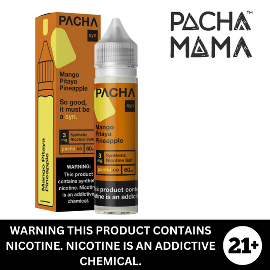 Mango Pitaya Pineapple By Pacha Mama Premium E-Liquid 60ml
