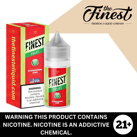 Strawberry Kiwi By The Finest Premium Salt Nicotine E-Liquid 30ml