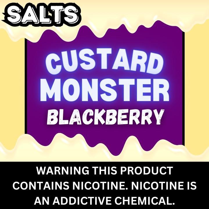 Blackberry Custard by Monster Labs - Salt Nicotine E-liquid 30ml
