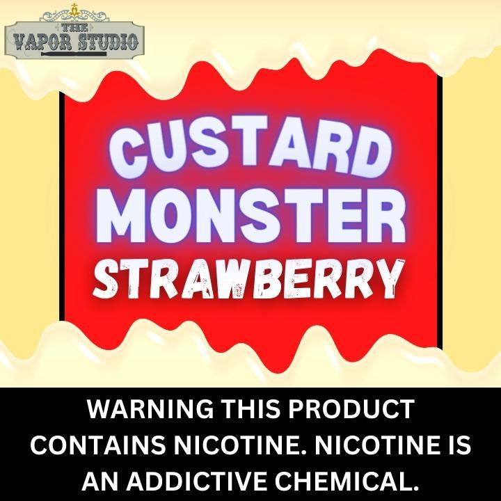 Strawberry Custard by Monster Labs - E-Liquid 100ML