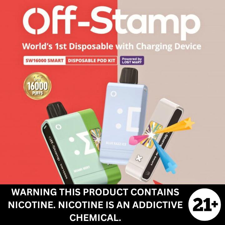 Off-Stamp Pod KIT 16K Puffs Nicotine Disposable 5%