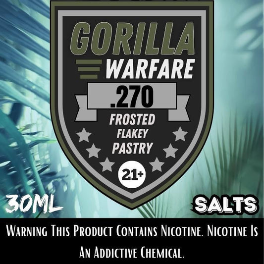Gorilla Warfare .270 Salt Nicotine 30ml