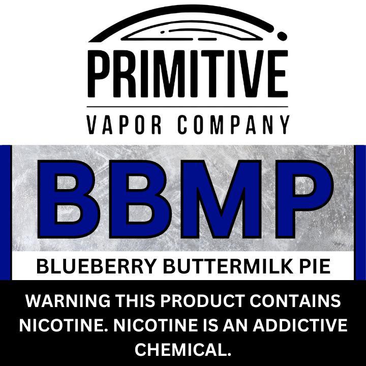 Primitive Blueberry Milk Pie (BBMP) Premium E-Liquid 60ML