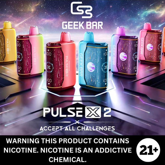 Geek Bar Pulse X 2 50k Bull Edition 5% Salt Nicotine Disposable Vape