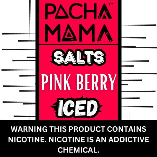 Pacha Mama Pink Berry Ice Salt Nicotine E-Liquid 30ML