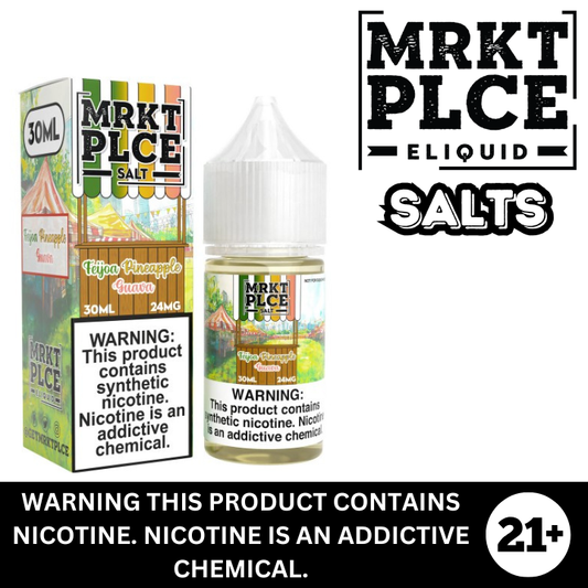 Feijoa Pineapple Guava by MRKT PLCE Premium Salt Nicotine 30ml