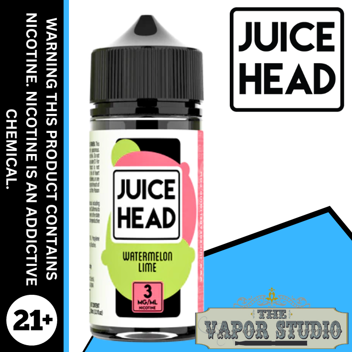 Juice Head Watermelon Lime Premium E-Liquid 100ML