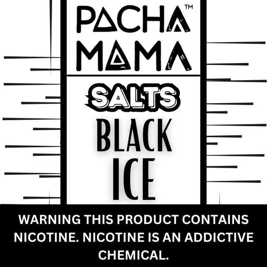 Pacha Mama Black Ice Menthol Premium Salt Nicotine 30ML