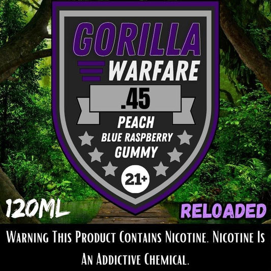 Gorilla Warfare E-Liquid | .45 Reloaded 120ml