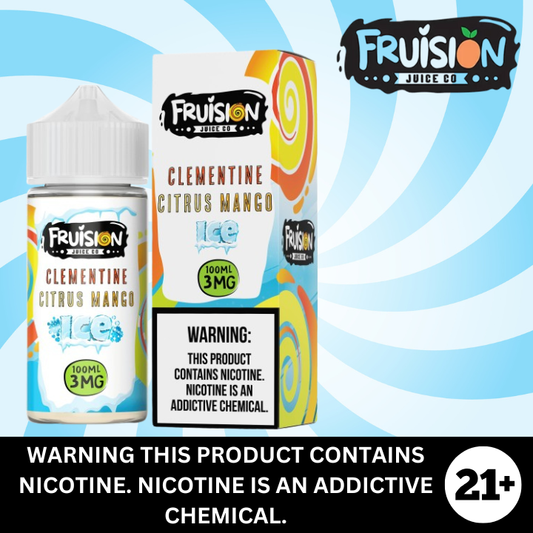 Clementine Citrus Mango ICED by Fruision Juice Co Premium E-liquid 100ml