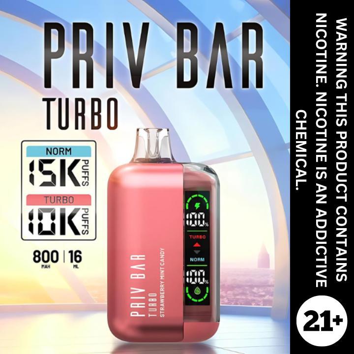 SMOK Priv Bar Turbo 15k Puff Disposable Vape*