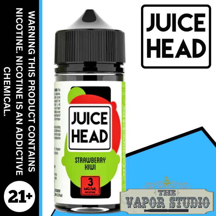 Juice Head Strawberry Kiwi Premium E-Liquid 100ML