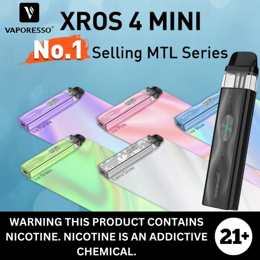 Xros 4 Mini by Vaporesso Pod Based Vaporizer Kit