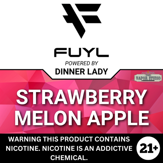 FUYL x Dinner Lady Strawberry Melon Apple Premium E-Liquid 100ML