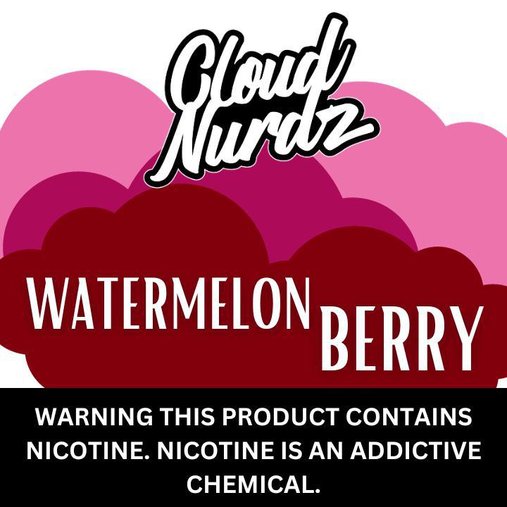 Watermelon Berry by Cloud Nurdz - E-Liquid 100ML