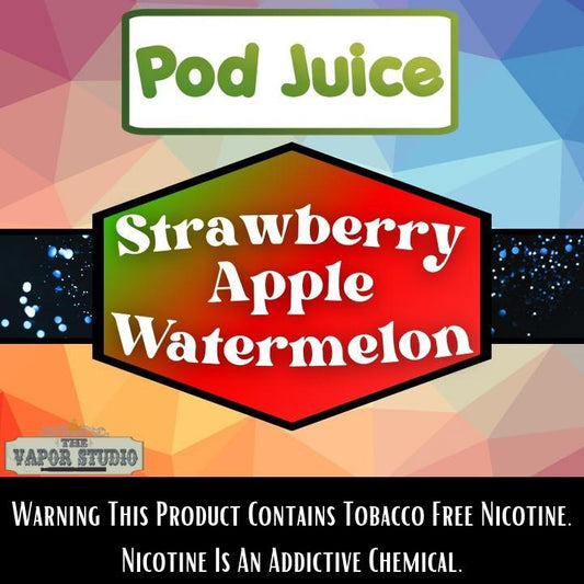 Strawberry Apple Watermelon by POD JUICE - E-Liquid 100ml