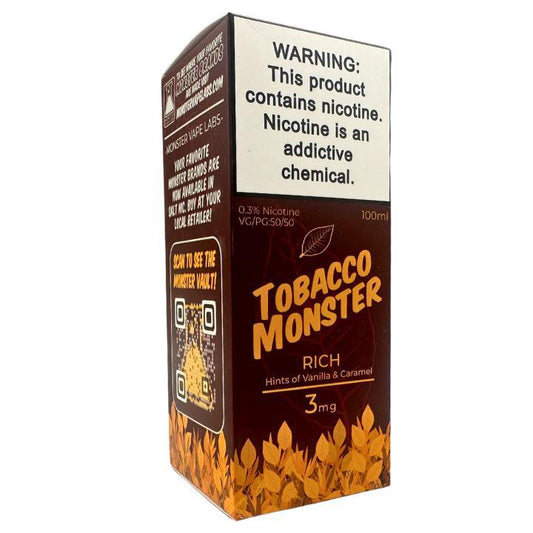 Tobacco Monster Rich By Monster Labs - E-liquid 100ML