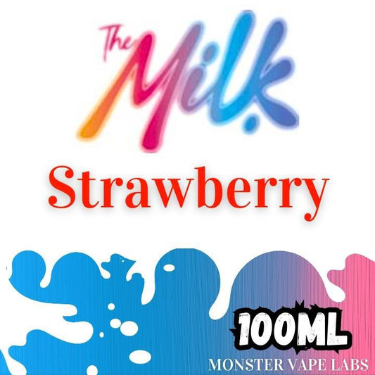 The Milk Strawberry by Monster Lab E-Liquid 100ML