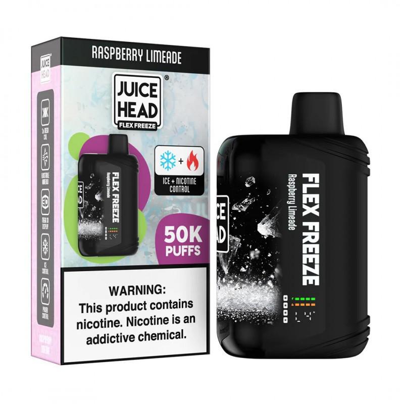Juice Head Flex Freeze 50K Disposable Nicotine Vape 5%