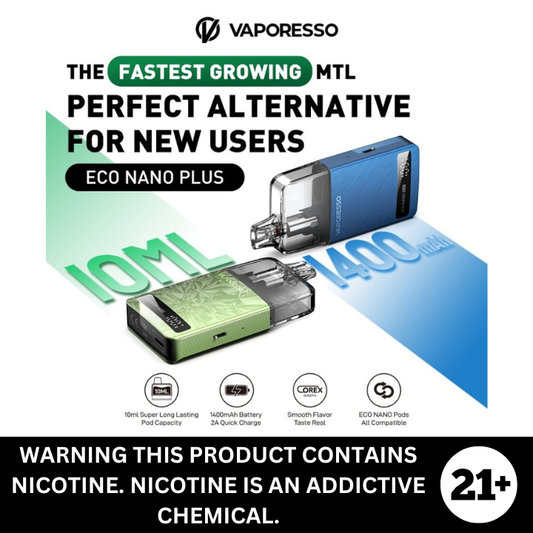 Vaporesso Eco Nano Plus Vaporizer Kit 10ml Pod