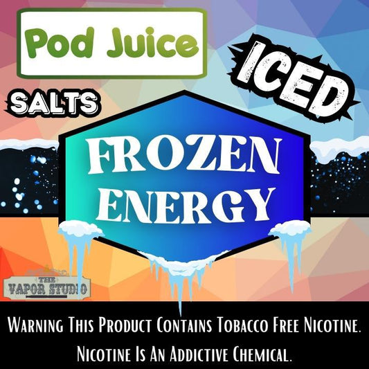Energy Freeze by POD JUICE - Salt Nicotine E-Liquid 30ml