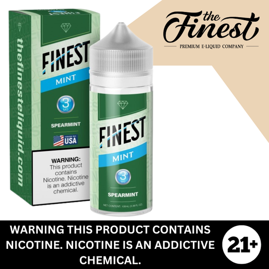 Spearmint by The Finest Premium E-Liquid 100ml