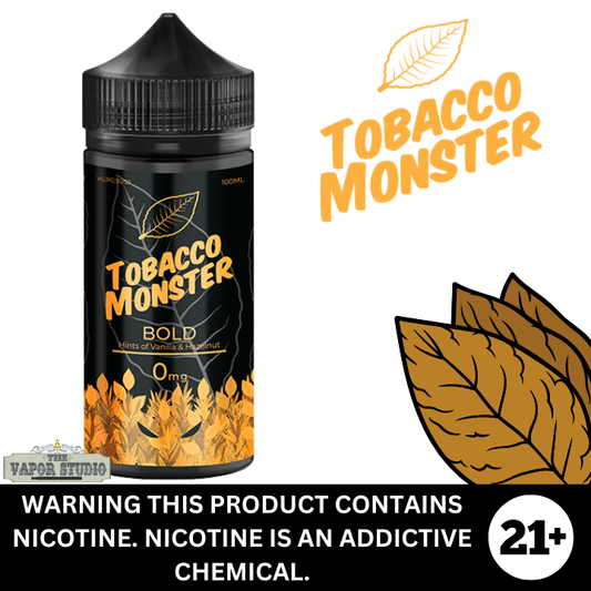 BOLD Tobacco by Tobacco Monster Premium E-Liquid 100ml