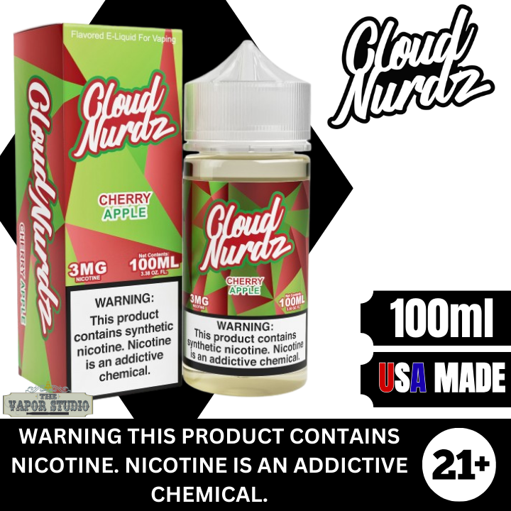 Cherry Apple by Cloud Nurdz Premium E-Liquid 100ml