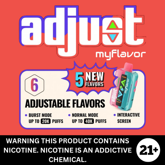 Adjust My Flavor 40K Puff Nicotine Disposable 5%