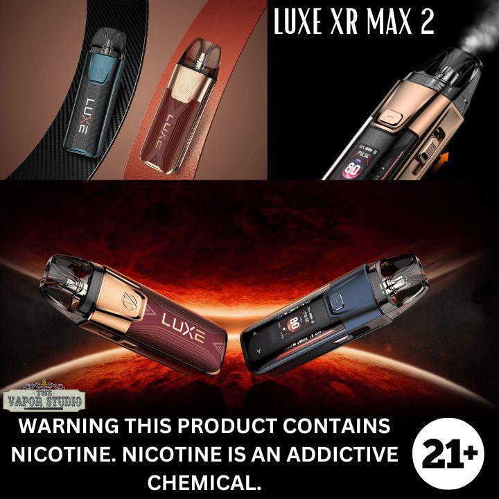 Vaporesso Luxe XR Max 2 Vaporizer Kit – The Vapor Studio Austin Texas