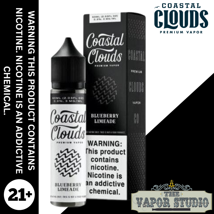 Blueberry Limeade by Coastal Clouds - E-Liquid 60ML