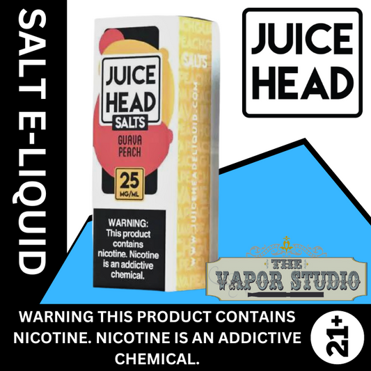 Juice Head Guava Peach Premium Salt Nicotine 30ML