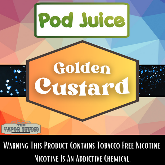 Golden Custard by POD JUICE - E-Liquid 100ml