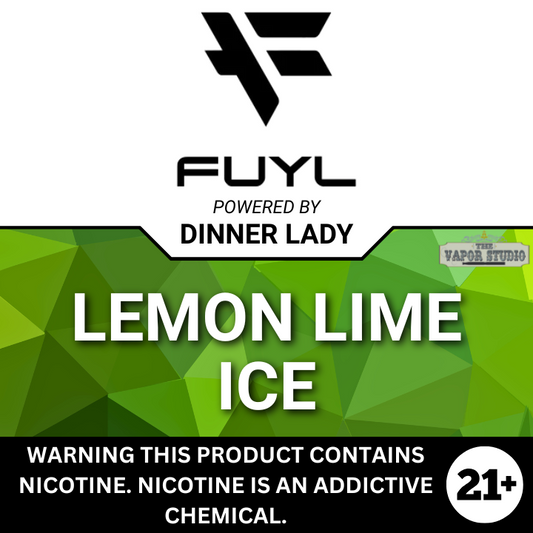 FUYL x Dinner Lady Lemon Lime Ice Premium E-Liquid 100ML