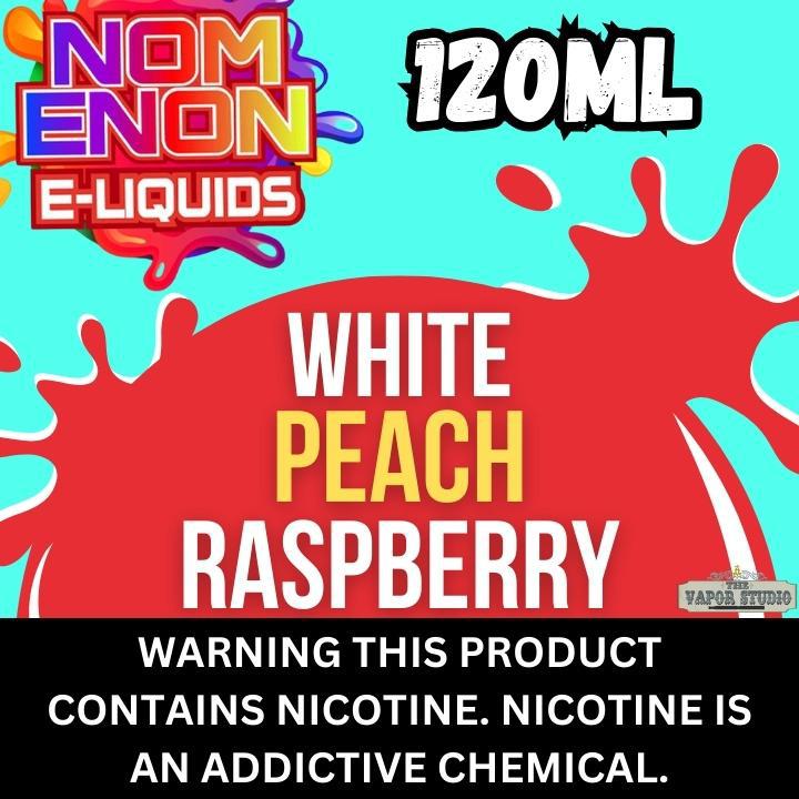Noms X2 White Peach Raspberry Premium E-Liquid 120ML