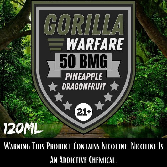 Gorilla Warfare E-Liquid | .50 BMG 120ml