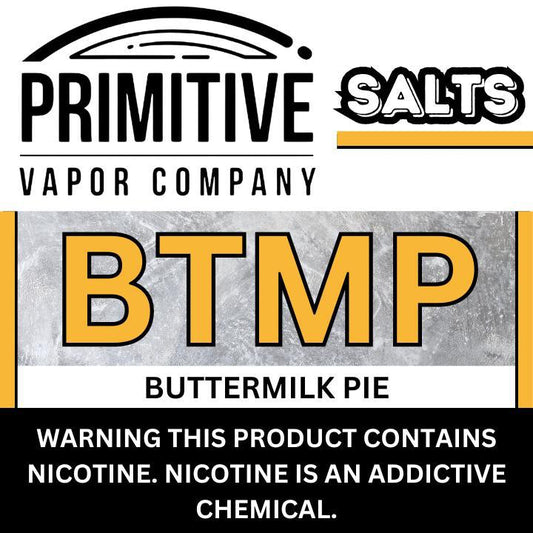 Primitive Buttermilk Pie (BTMP) Premium Salt Nicotine 30ML