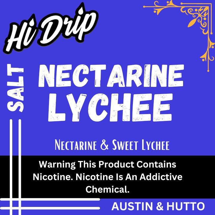 Hi-Drip Nectarine Lychee Premium Salt Nicotine 30ML