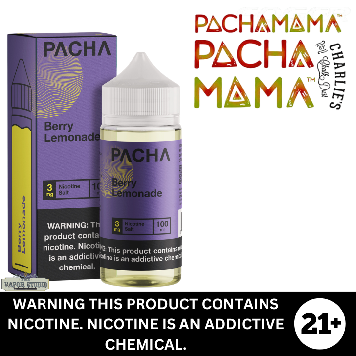 NEW* Berry Lemonade by Pacha Premium E-Liquid 100ml