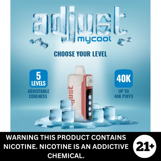 Adjust My Cool 40K Puff Nicotine Disposable 5%