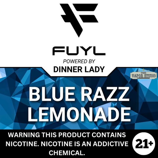 FUYL x Dinner Lady Blue Razz Lemonade Premium E-Liquid 100ML