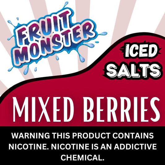 Frozen Fruit Monster Mixed Berries Ice Salt Nicotine 30ML