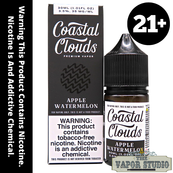 ICED Apple Watermelon by Coastal Clouds Premium Salt Nicotine 30ML